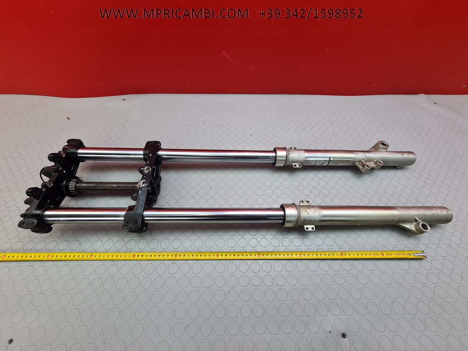 Steli Forcella Forcelle Anteriori Front Forks Fork Kawasaki Klr Mpricambi Com